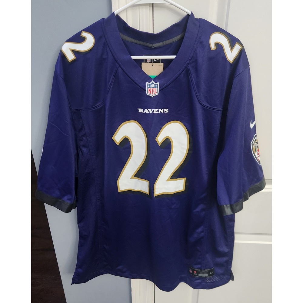 Nike Baltimore Ravens Derrick Henry 22 Purple Jersey Mens XL Football 67NM-BLGH